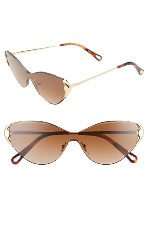 chloe sunglasses vintage|chloe 60mm cat eye sunglasses.